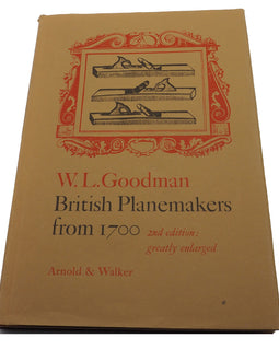 British Planemakers From 1700 by Arnold & Walker