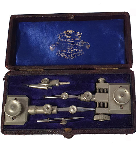 Superb Boxed Set of Thornton Compasses - Tool Bazaar