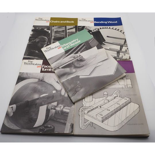 Set of 5 Fine Woodworking Books