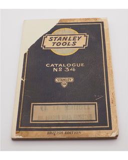 ORIGINAL Stanley Tools Catalogue No. 34 British Edition