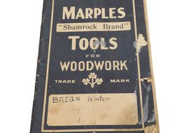 ORIGINAL William Marples Sheffield Tools Catalogue