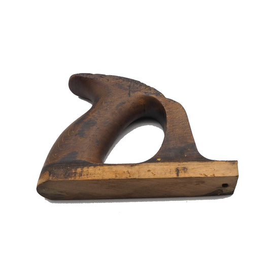 Beech Enclosed Plane Handle For a Wooden Plane