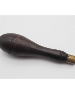 Small Turned Rosewood Carving Chisel Handle