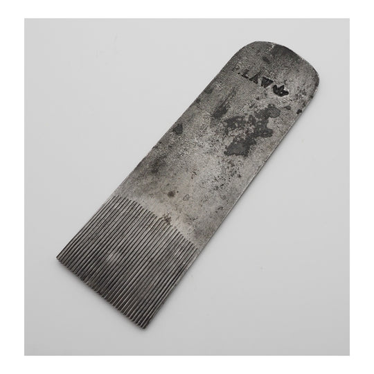 RARE 18th Century Philip Law Toothing Plane Iron