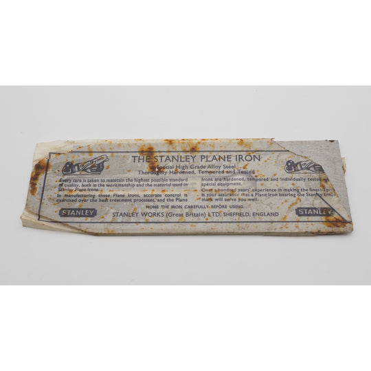 Brand New "Old Stock" 2 3/8" Stanley Plane Blade
