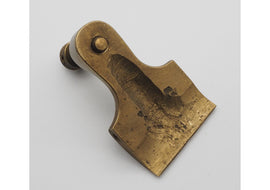 Superb 2 1/4" Wide Gunmetal Lever Cap