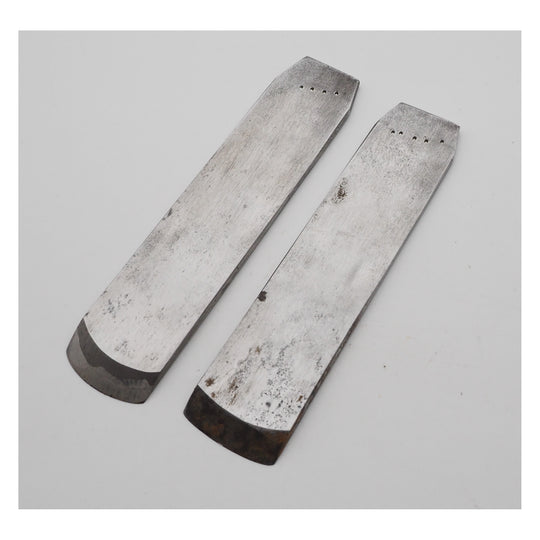 2 Small Robt Sorby 1" Wide Plane Blades