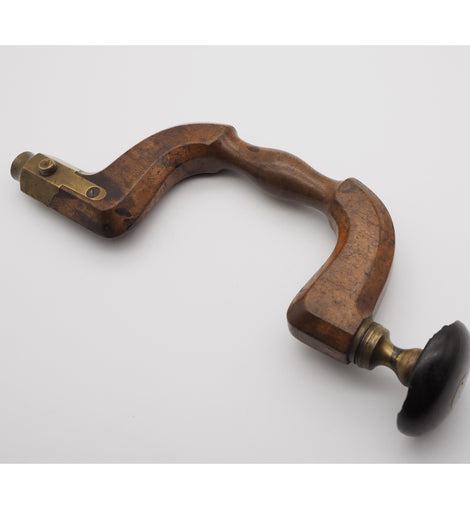 Beech & Brass Brace by Charles Nurse of Maidstone