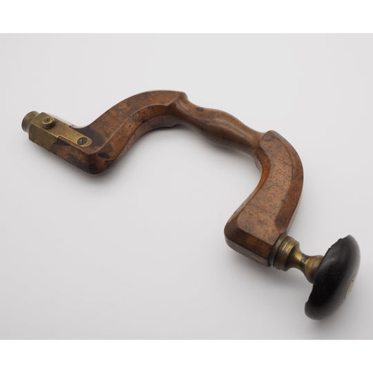 Beech & Brass Brace by Charles Nurse of Maidstone