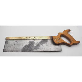 14" Brass Backed Tenon Saw by Sanderson Brothers