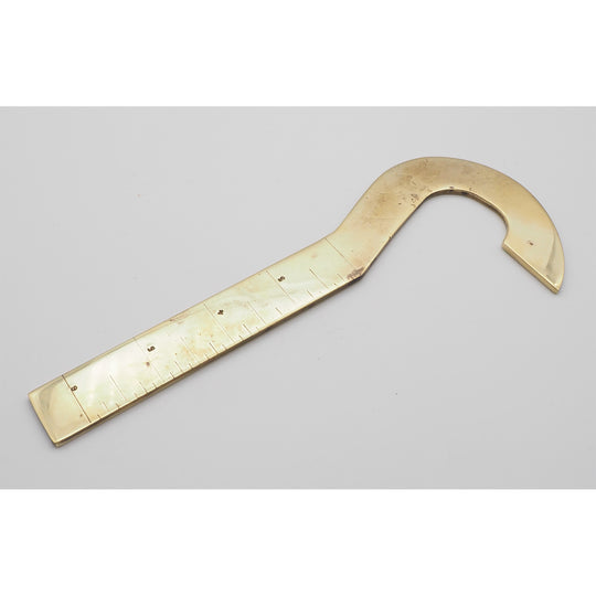 Most Unusual Solid Brass Rule of Some Sort