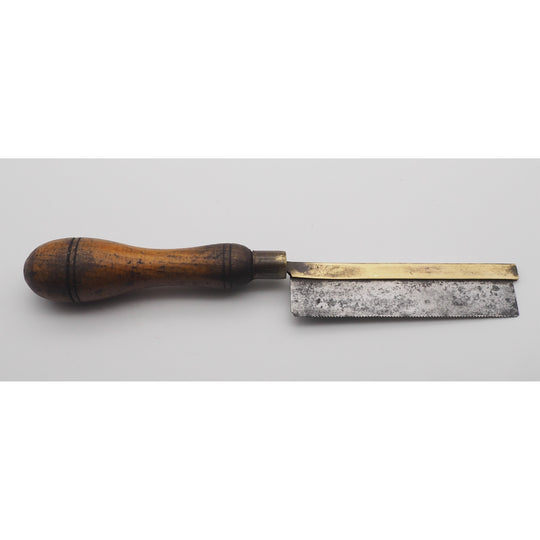 19th Century Brass Back Veneer Saw