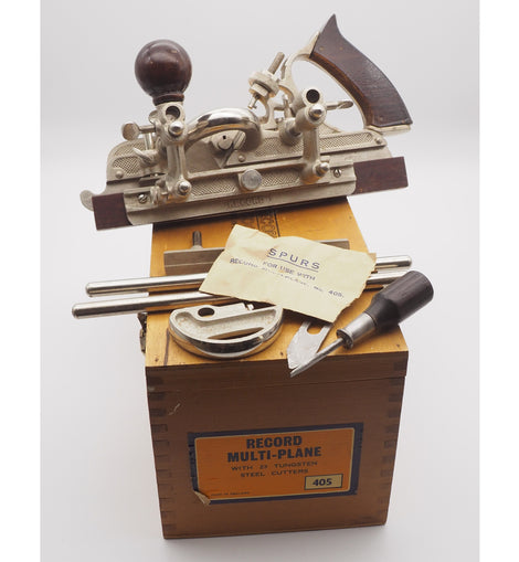 Basically MINT Boxed Record No. 405 Combination Plane