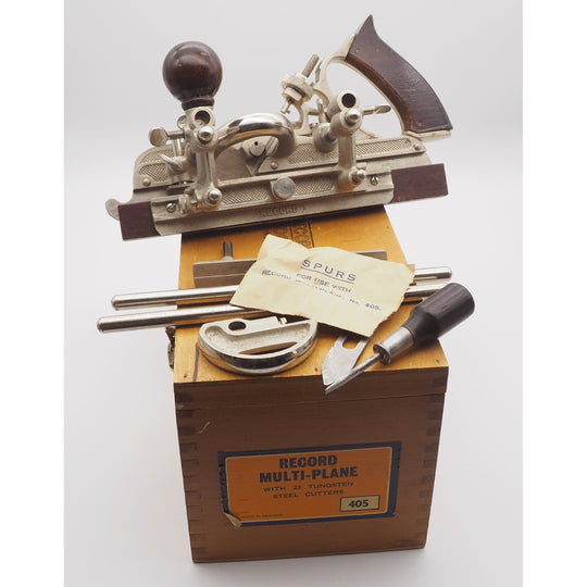 Basically MINT Boxed Record No. 405 Combination Plane