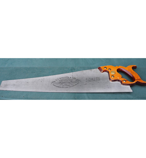 MINT E. T Roberts & Lee Panel Saw