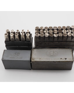 Full Sets of Letter & Number Stamped by JHS Modelmark