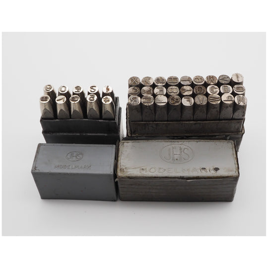 Full Sets of Letter & Number Stamped by JHS Modelmark