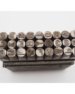 Full Sets of Letter & Number Stamped by JHS Modelmark
