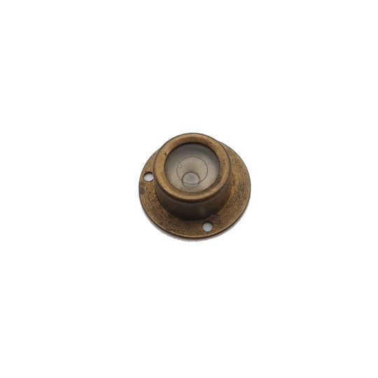 Tiny Round Brass Surface Level