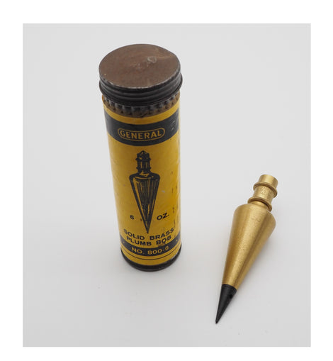 Superb General USA Plumb Bob in Original Case
