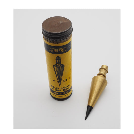 Superb General USA Plumb Bob in Original Case