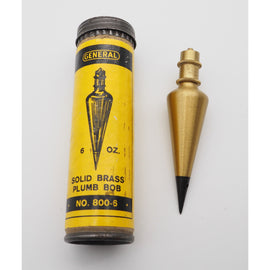Superb General USA Plumb Bob in Original Case