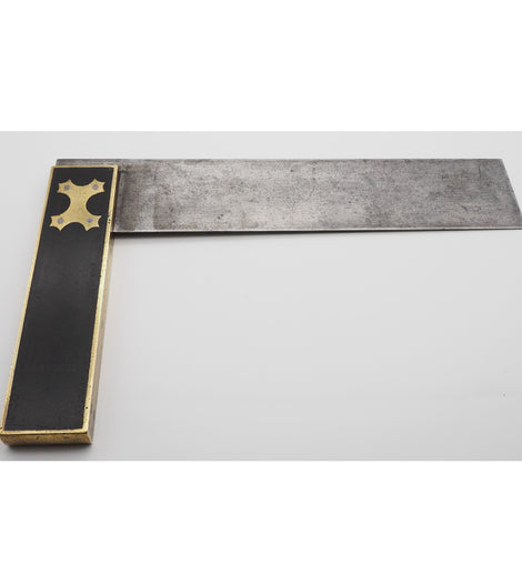 Superb Quality Fully Brass Faced Ebony Sqaure