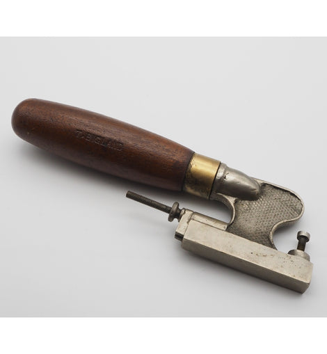 Unusual Nickel Plated Tool Handle of Some Sort