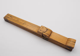 Boxwood & Brass Foot Measure by George Barnsley