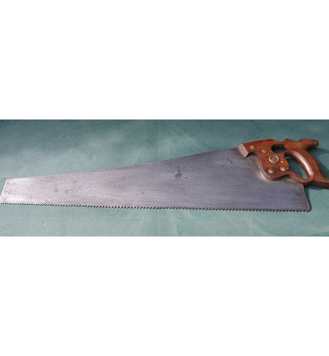 Good Early Henry Disston Phila. D8 Rip Saw