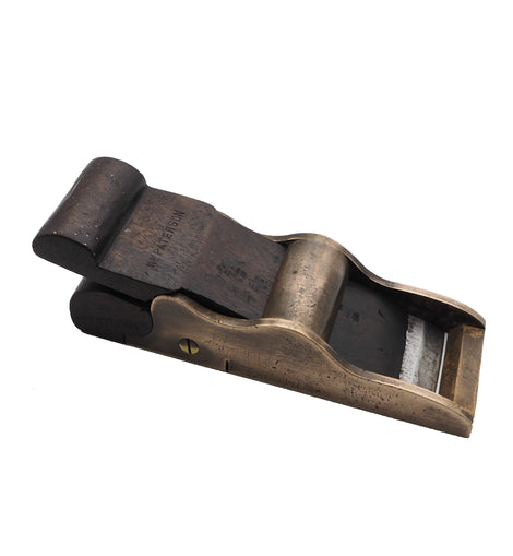 Very Unusual Gunmetal & Rosewood Chariot Block Plane