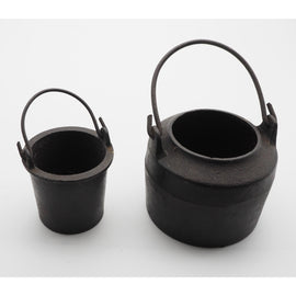 Small No. 6 Size Cast Iron Glue Pot by Siddons