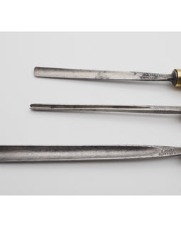 Set of 3 J. B. Addis Carving Gouges