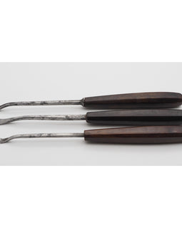 Set of 3 Early Addis London Spoon Gouges