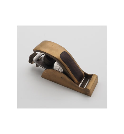 Small Gunmetal & Rosewood Bullnose Chariot Plane
