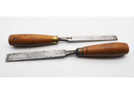 Two Heavy Duty Sash Mortise Chisels by Howarth