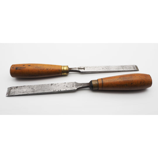 Two Heavy Duty Sash Mortise Chisels by Howarth