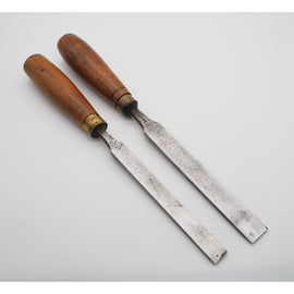 Two Heavy Duty Sash Mortise Chisels by Howarth