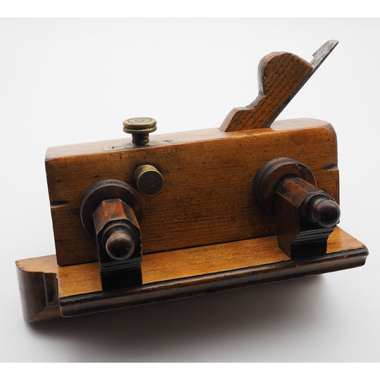American Screw Stemmed Beech Plow Plane
