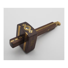 Basically Unused Rosewood & Brass Mortise Gauge