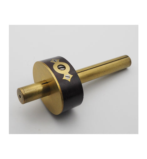 Superb Ebony & Brass Oval Mortise Gauge