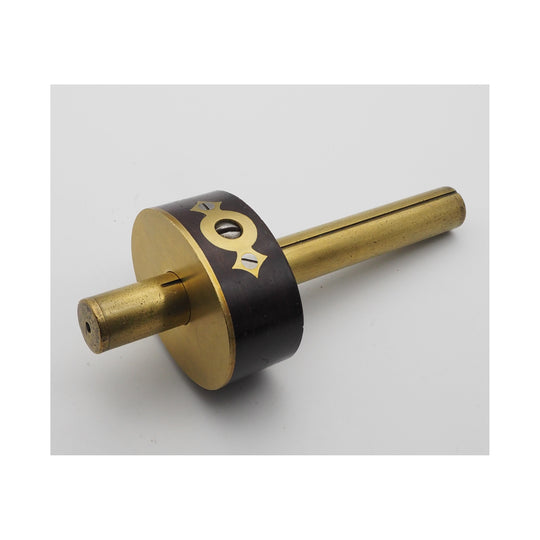 Superb Ebony & Brass Oval Mortise Gauge