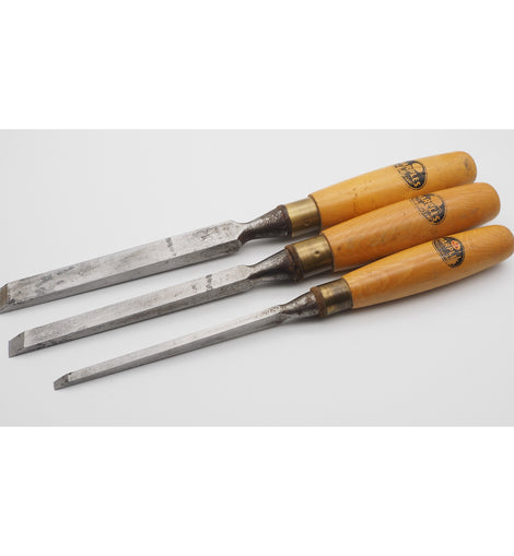 Superb Set of Marples Sash Mortice Chisels