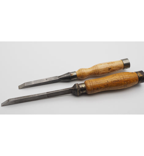2 Good Clean Mortice Chisels