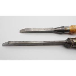 2 Good Clean Mortice Chisels