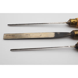 Set 3 Basically Unused Henry Taylor Carving Chisels