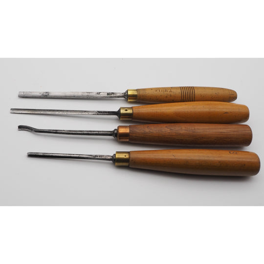 4 Good Small Carving Gouges