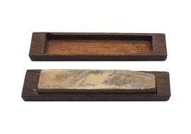 Miniature Rosewood Cased Natural Sharpening Stone
