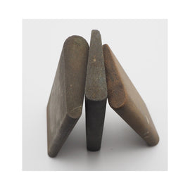 4 Various Curved Slip Stones for Carving Chisels