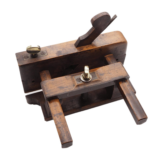 Superb Early 19th Century Bridal Fillister Plane